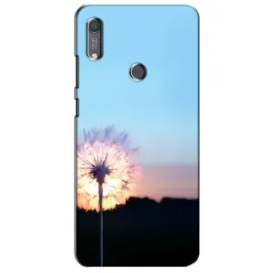 Силіконовий Чохол з кульбабками на Huawei Y6s (Захід з кульбабкою)