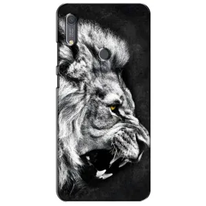 Чохол з картинкою на Huawei Y6s (Злий Лев)