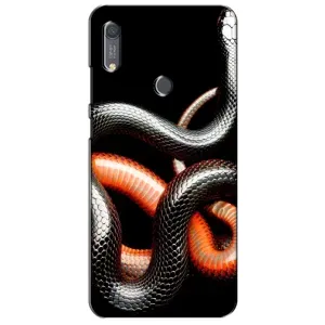 Чохли з зображенням різних тварин на Huawei Y6s (Змія)
