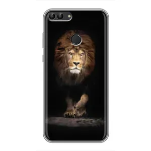 Чехол с картинкой на Huawei Y7 Prime 2018 (Красивый Лев)