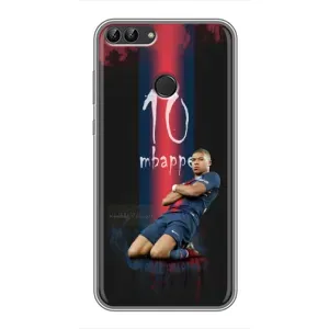 Чехол (TPU) с Футболистом на Huawei Y7 Prime 2018 (MBAPPE 10)