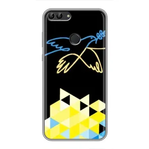 Чехол на Huawei Y7 Prime 2018 Украинский дизайн (Мир для Украины)