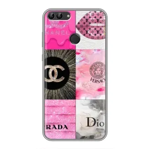 Чехол (Dior, Prada, YSL, Chanel) для Huawei Y7 Prime 2018 (Модница)