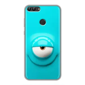 Силиконовые Чехлы (смешные стикеры) для Huawei Y7 Prime 2018 (Одноглазик)
