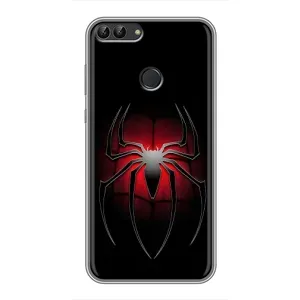 Чехол Супергерой Человека Паука на Huawei Y7 Prime 2018 (Паук)