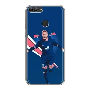 Силиконовый Чехол Huawei Y7 Prime 2018 (Празднование Неймара)