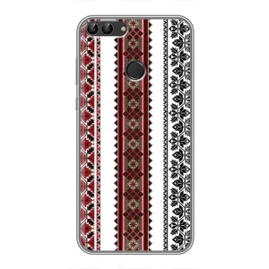 Силиконовый Чехол на Huawei Y7 Prime 2018 с картинкой Вышиванки (Вышиваночки)