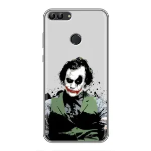 Чехлы с картинкой Джокера на Huawei Y7 Prime 2018 (Взгляд Джокера)