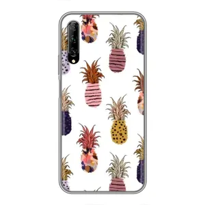 Чехол с изображением вкусной еды для Huawei Y7 Pro 2019 (Ананасы)