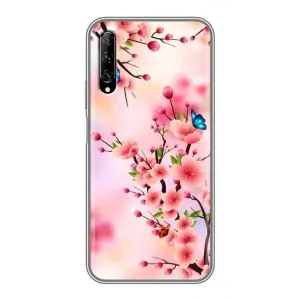 Чохол з картинкою Сакури на Huawei Y7 Pro 2019 (Метелики на сакурі)