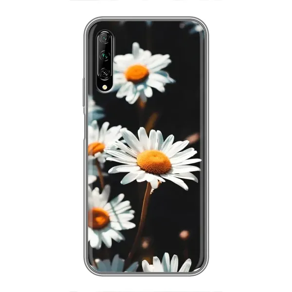 Чехол с рисунком «Белые ромашки» для Huawei Y7 Pro 2019 Чехол с рисунком «Белые ромашки» для Huawei Y7 Pro 2019