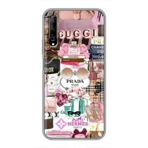 Чохол (Dior, Prada, YSL, Chanel) для Huawei Y7 Pro 2019 (Брендb)