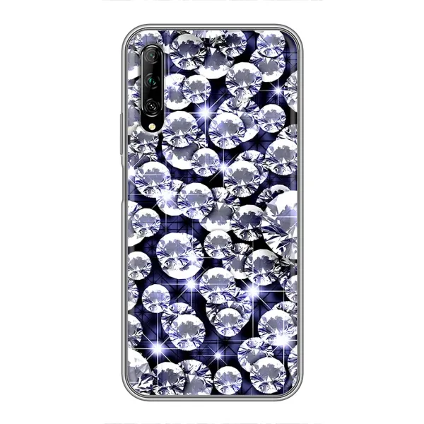 Чехол с рисунком «Бриллианты» для Huawei Y7 Pro 2019 Чехол с рисунком «Бриллианты» для Huawei Y7 Pro 2019