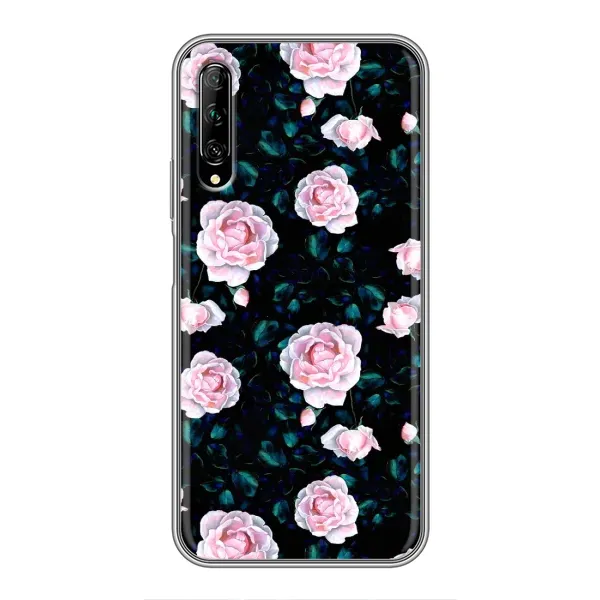 Чехол с рисунком «Чайные розы» для Huawei Y7 Pro 2019 Чехол с рисунком «Чайные розы» для Huawei Y7 Pro 2019
