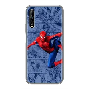 Силіконовий Чохол для Huawei Y7 Pro 2019 (Людина павук)