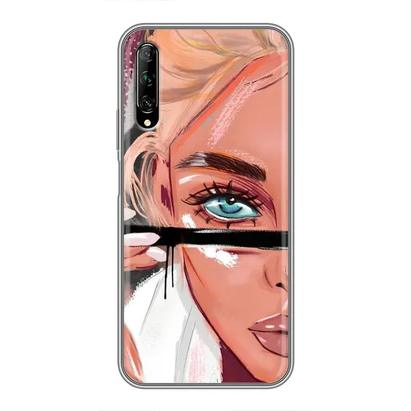 Чехол с рисунком «Девушка и ресницы» для Huawei Y7 Pro 2019 Чехол с рисунком «Девушка и ресницы» для Huawei Y7 Pro 2019