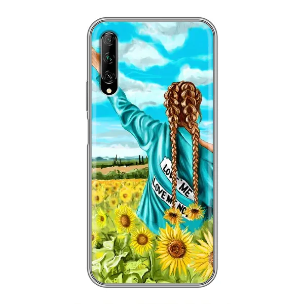 Чехол с рисунком «Девушка на поле» для Huawei Y7 Pro 2019 Чехол с рисунком «Девушка на поле» для Huawei Y7 Pro 2019