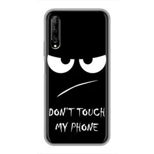 Чехол с прикольным текстом на Huawei Y7 Pro 2019 (Dont)