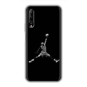 Силиконовый Чехол Nike Air Jordan на Хуавей У7 Про (2019) (Джордан)