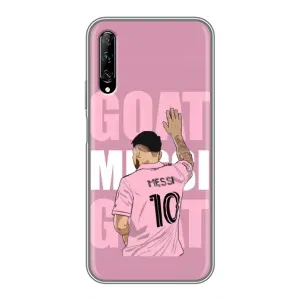 Чехлы Лео Месси в Майами на Huawei Y7 Pro 2019