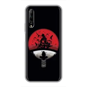 Чехлы с картинкой Итачи Учиха на Huawei Y7 Pro 2019 (Итачи на черном)