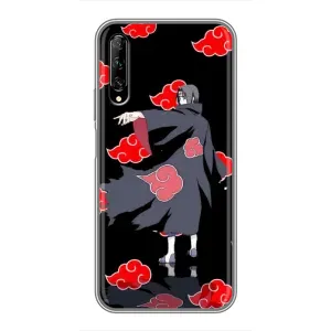Чехлы с картинкой Итачи Учиха на Huawei Y7 Pro 2019 (Итачи облако)