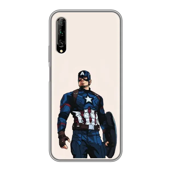 Чехол с рисунком «Капитан Америка» для Huawei Y7 Pro 2019 Чехол с рисунком «Капитан Америка» для Huawei Y7 Pro 2019