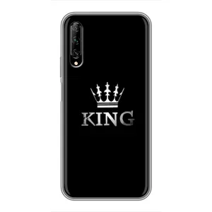 Чохол (Корона на чорному фоні) для Хуавей У7 Про (2019) (KING)