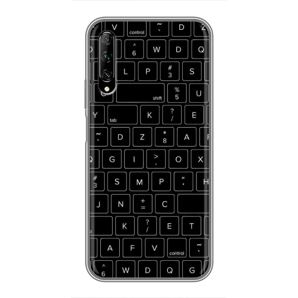Чехол с рисунком «Клавиатура» для Huawei Y7 Pro 2019 Чехол с рисунком «Клавиатура» для Huawei Y7 Pro 2019