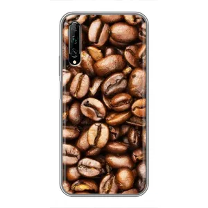Чехол с изображением вкусной еды для Huawei Y7 Pro 2019 (Кофе)