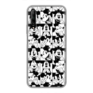 Чехлы с принтом Микки Маус на Huawei Y7 Pro 2019 (Коллаж Микки Маус)