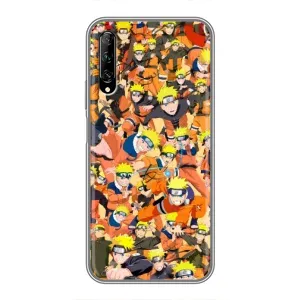 Чехлы с принтом Наруто на Huawei Y7 Pro 2019 (Коллаж Наруто)