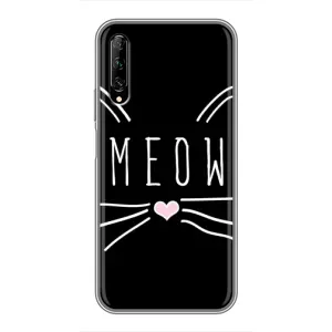 Бампер з зображенням Котиків для Хуавей У7 Про (2019) (КОТИК MEOW)