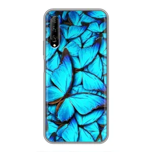 Силіконовий бампер з картинкою звірів для Huawei Y7 Pro 2019 (Крила метеликів)