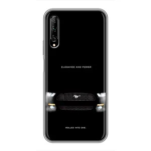 Чехлы с тематикой "Крутые машины" на Huawei Y7 Pro 2019 (Черный Land Rover)