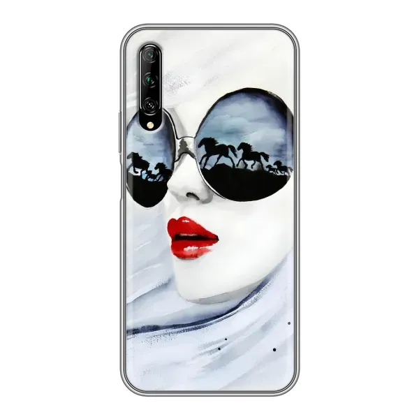 Чехол с рисунком «Любительница коней» для Huawei Y7 Pro 2019 Чехол с рисунком «Любительница коней» для Huawei Y7 Pro 2019