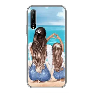 Чехлы для МАМЫ на Huawei Y7 Pro 2019 (Мама и дочь)