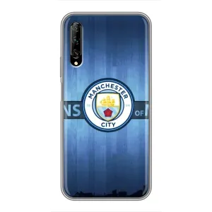 Силиконовые Чехлы принт Футбол на Huawei Y7 Pro 2019 (ManCity)