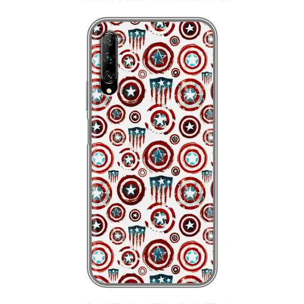 Чехол с рисунком «Марвел щиты» для Huawei Y7 Pro 2019 Чехол с рисунком «Марвел щиты» для Huawei Y7 Pro 2019