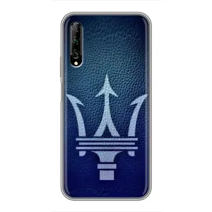 Чехлы с тематикой "Крутые машины" на Huawei Y7 Pro 2019 (Лого Maserati)