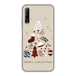 Чехол Санта Клаус для Huawei Y7 Pro 2019 (Merry Christmas)