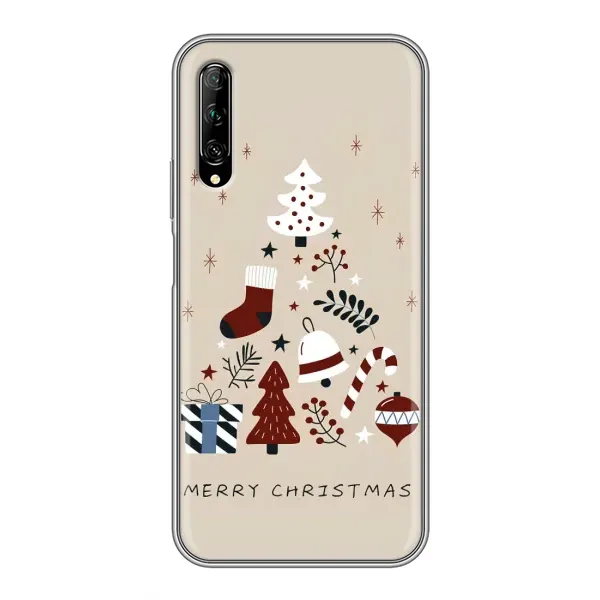 Чехол с рисунком «Merry Christmas» для Huawei Y7 Pro 2019 Чехол с рисунком «Merry Christmas» для Huawei Y7 Pro 2019