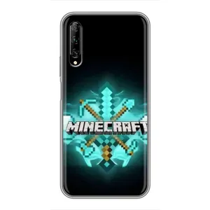 Чехол майнкрафт для Huawei Y7 Pro 2019 (MineCraft 2)