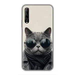 Чохол на тематику: Коти для Huawei Y7 Pro 2019 (Модний кіт)