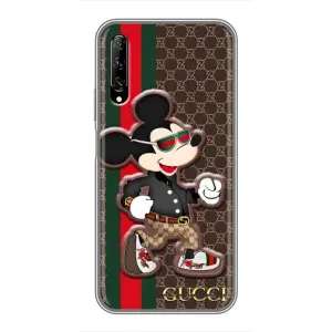 Чехлы Бренд GUCCI для Huawei Y7 Pro 2019 (Маус Гуччи)
