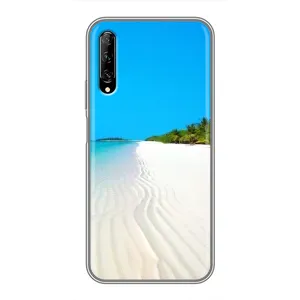 Летний Чехол на Huawei Y7 Pro 2019 (Море песок)