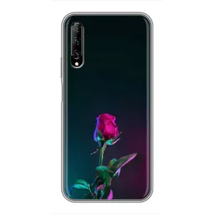 Чохли з принтом Троянд для Huawei Y7 Pro 2019 (Нічна троянда)