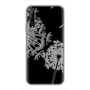 Силіконовий Чохол з кульбабками на Huawei Y7 Pro 2019 (Кульбаба)