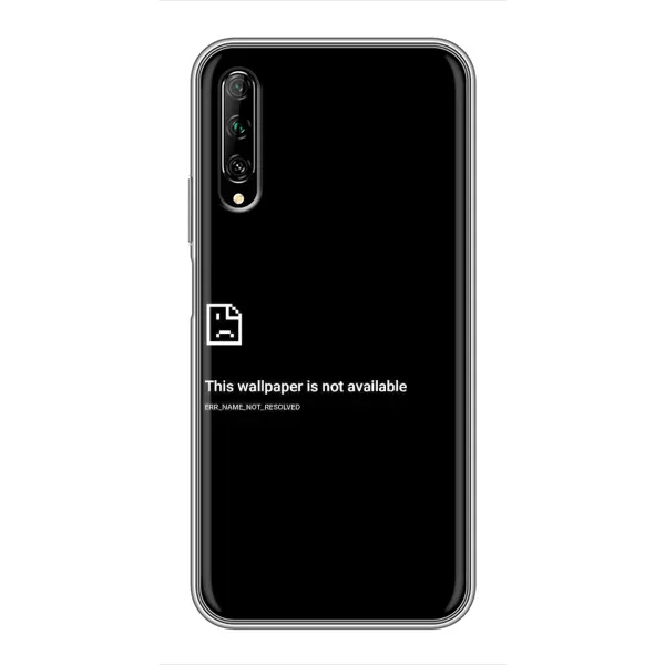 Чехол с рисунком «Ошибка» для Huawei Y7 Pro 2019 Чехол с рисунком «Ошибка» для Huawei Y7 Pro 2019
