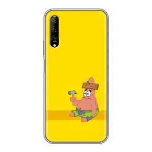 Чехлы с Патриком на Huawei Y7 Pro 2019 (Ошибочка)